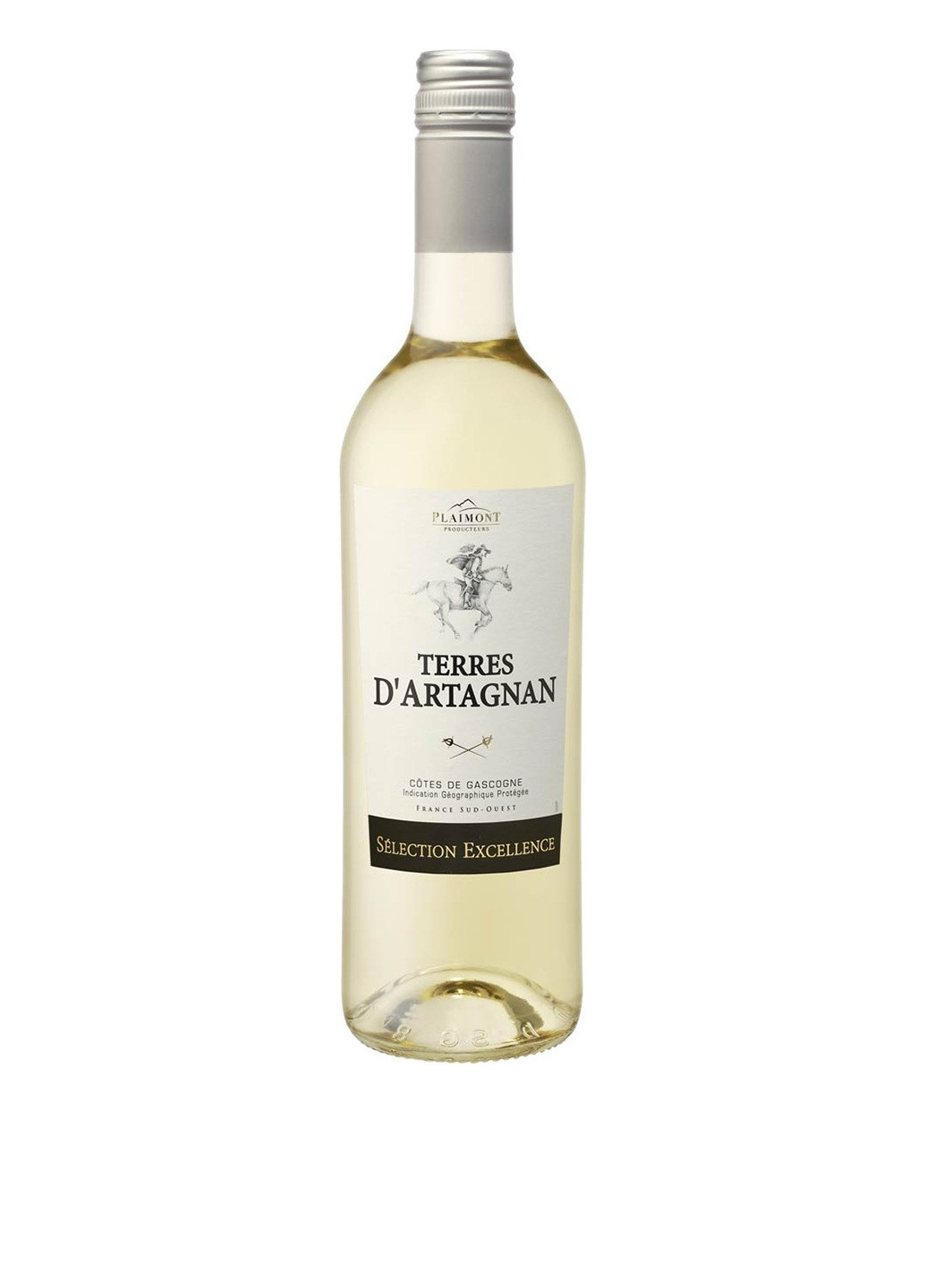Вино Terres d'Artagnan blanc белое сухое, 0,75 л Plaimont (198435490)
