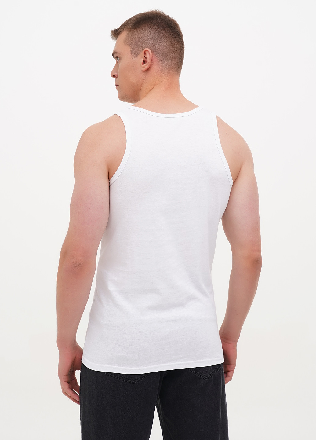 Набор из двух мужских маек черного и белого цвета KASTA design (263141760)