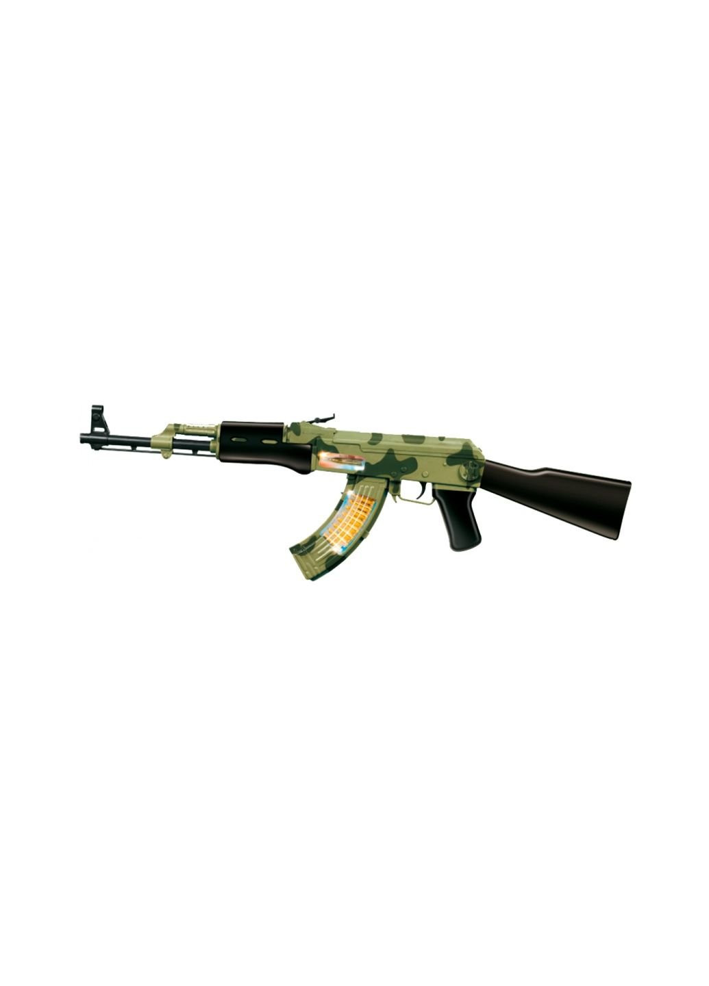 Игрушечное оружие Автомат свето-звуковой Хищный волк, камуфляж (800) Zipp Toys (254068131)