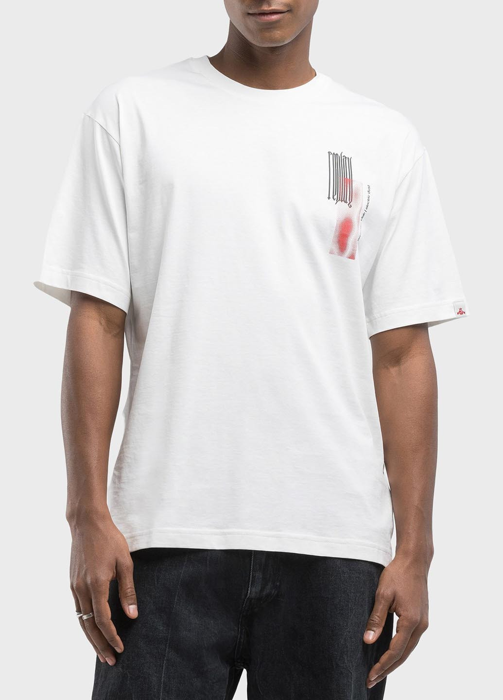 Белая футболка Replay