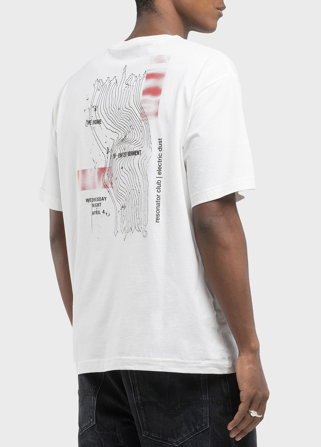 Белая футболка Replay