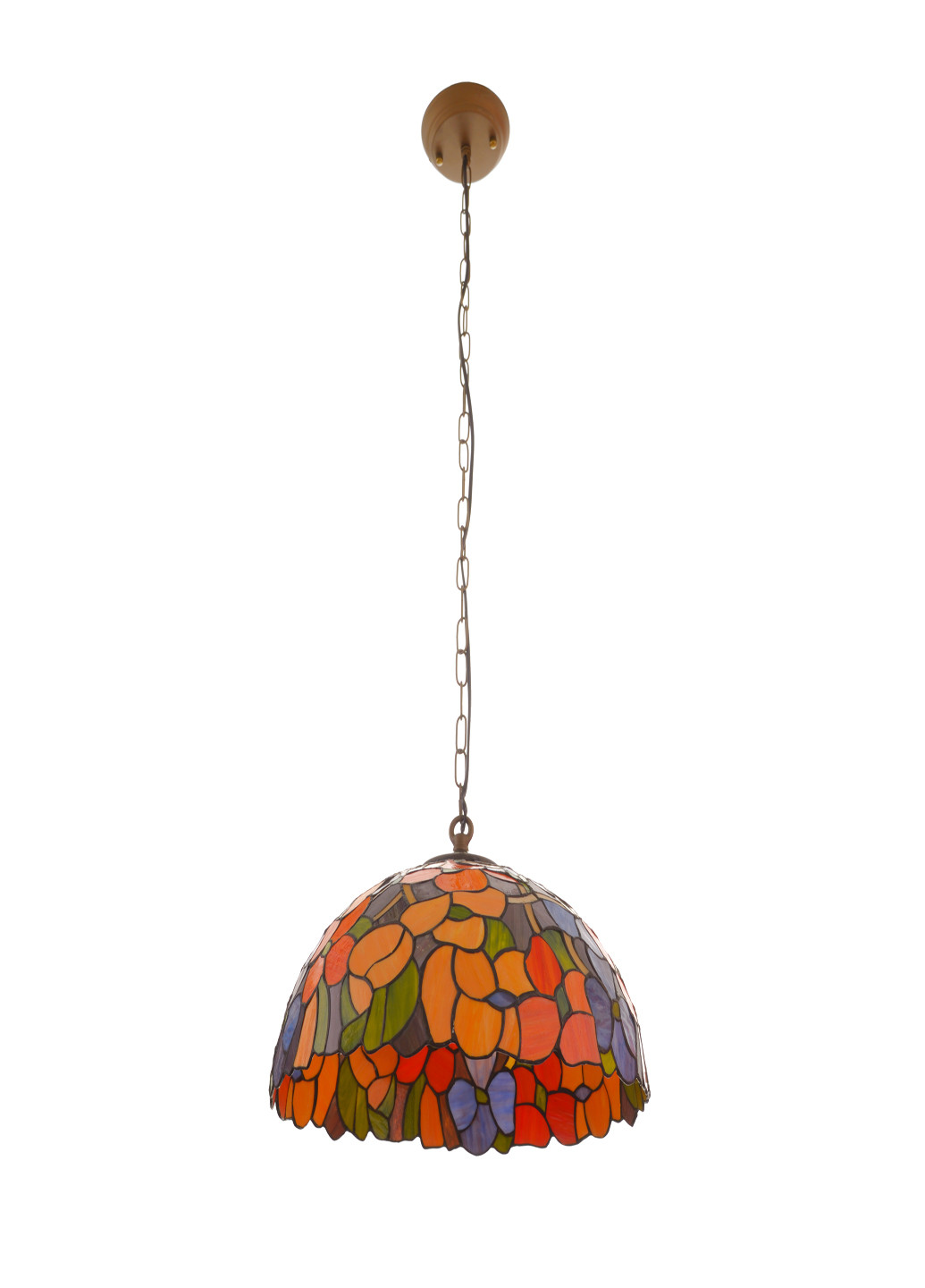 Підвісна люстра Тіффані на дві лампи BR-646S/16-2 E27 Brille (242444953)