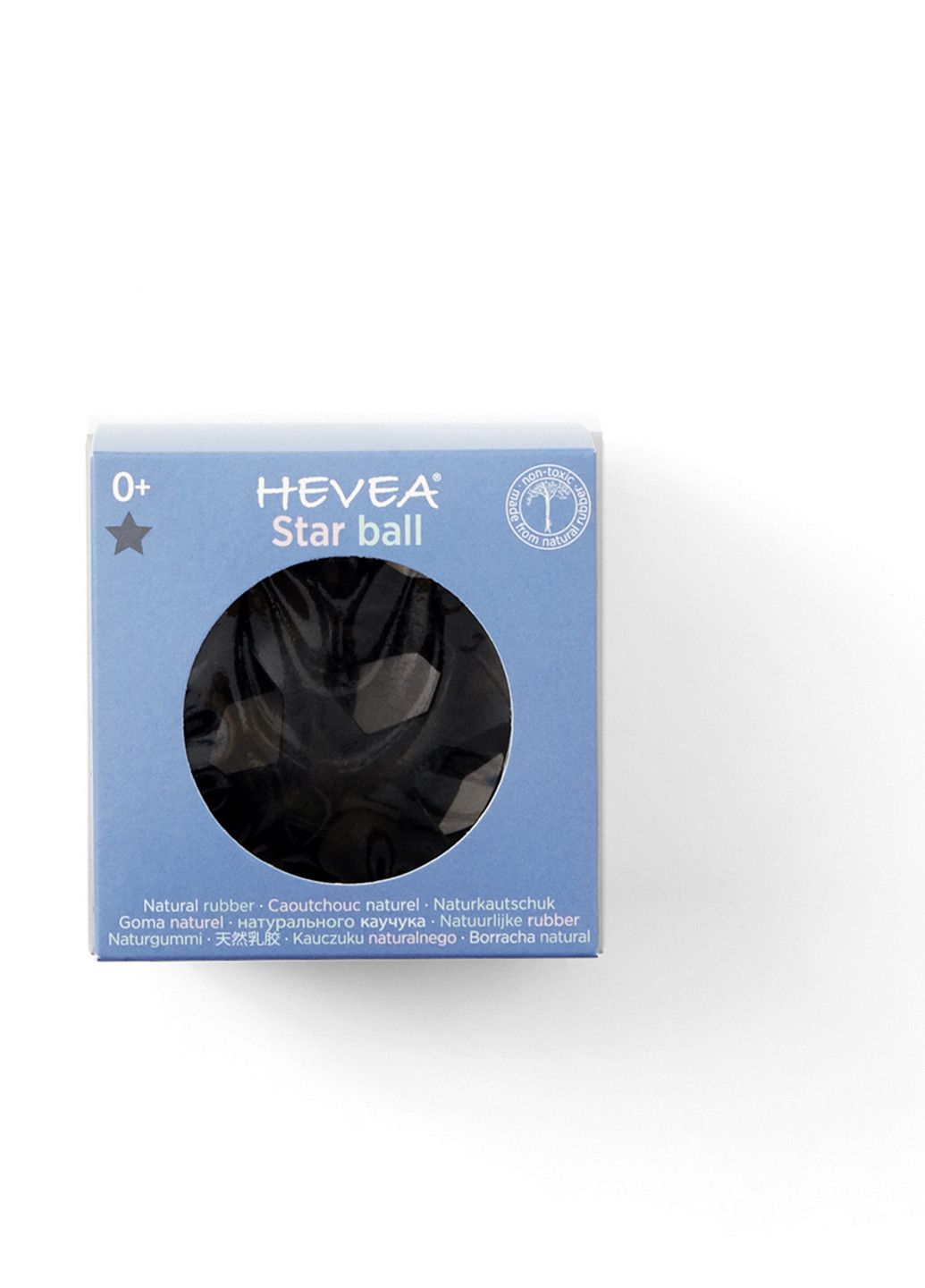 Игрушка-прорезыватель Star Ball, 10,5 см Hevea (286214299)