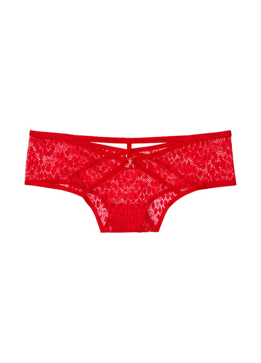Красный демисезонный комплект (бюстгальтер, трусы) Victoria's Secret