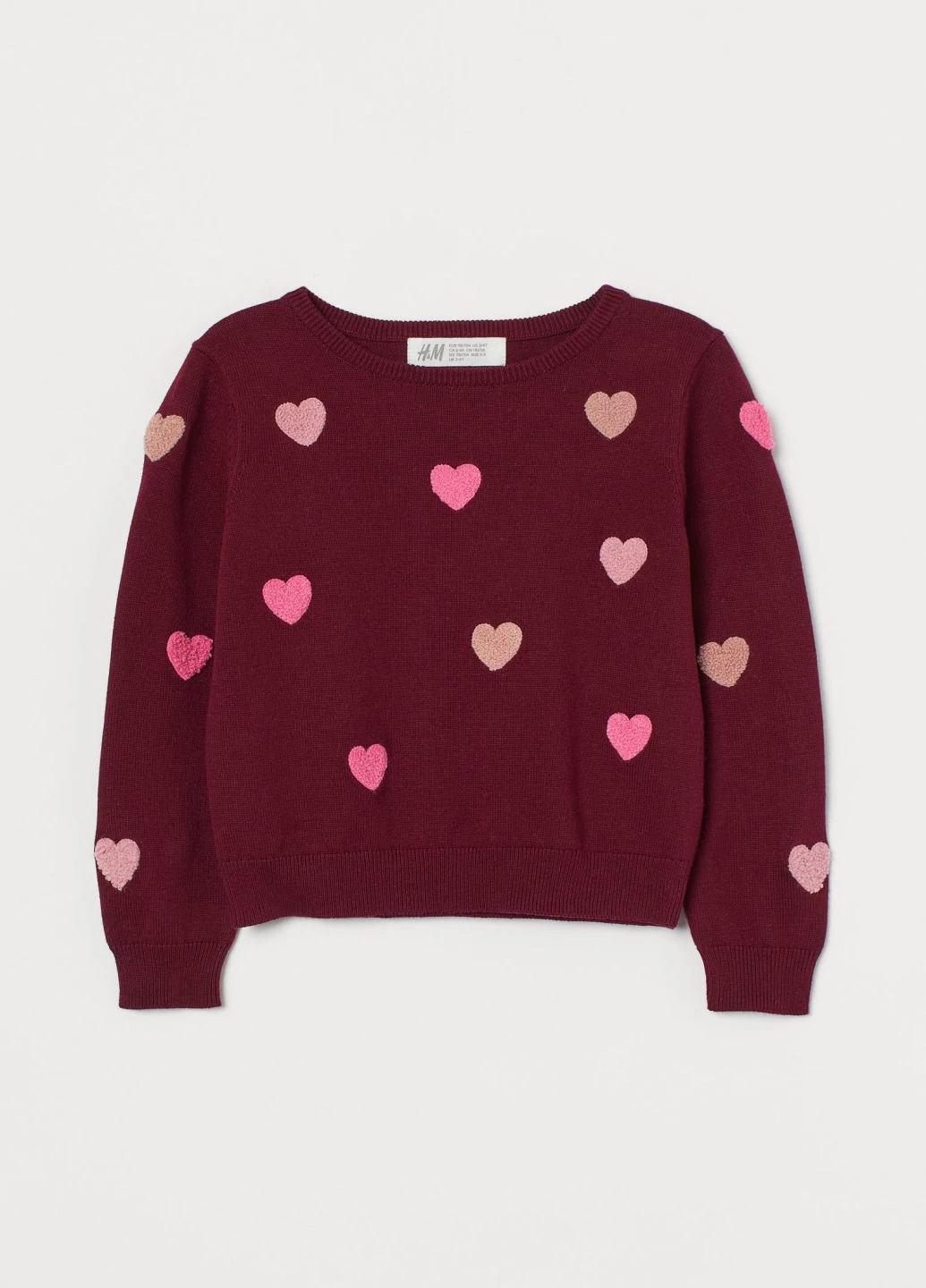 Бордовий демісезонний джемпер H&M