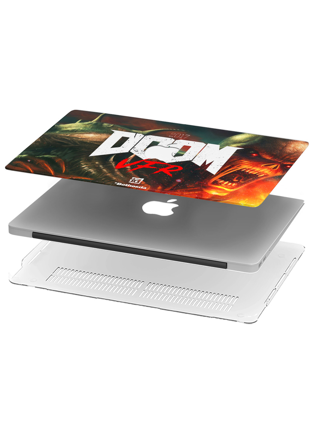 Чохол пластиковий для Apple MacBook Pro 16 A2141 Iгри Doom VFR (9494-2732) MobiPrint (219124513)