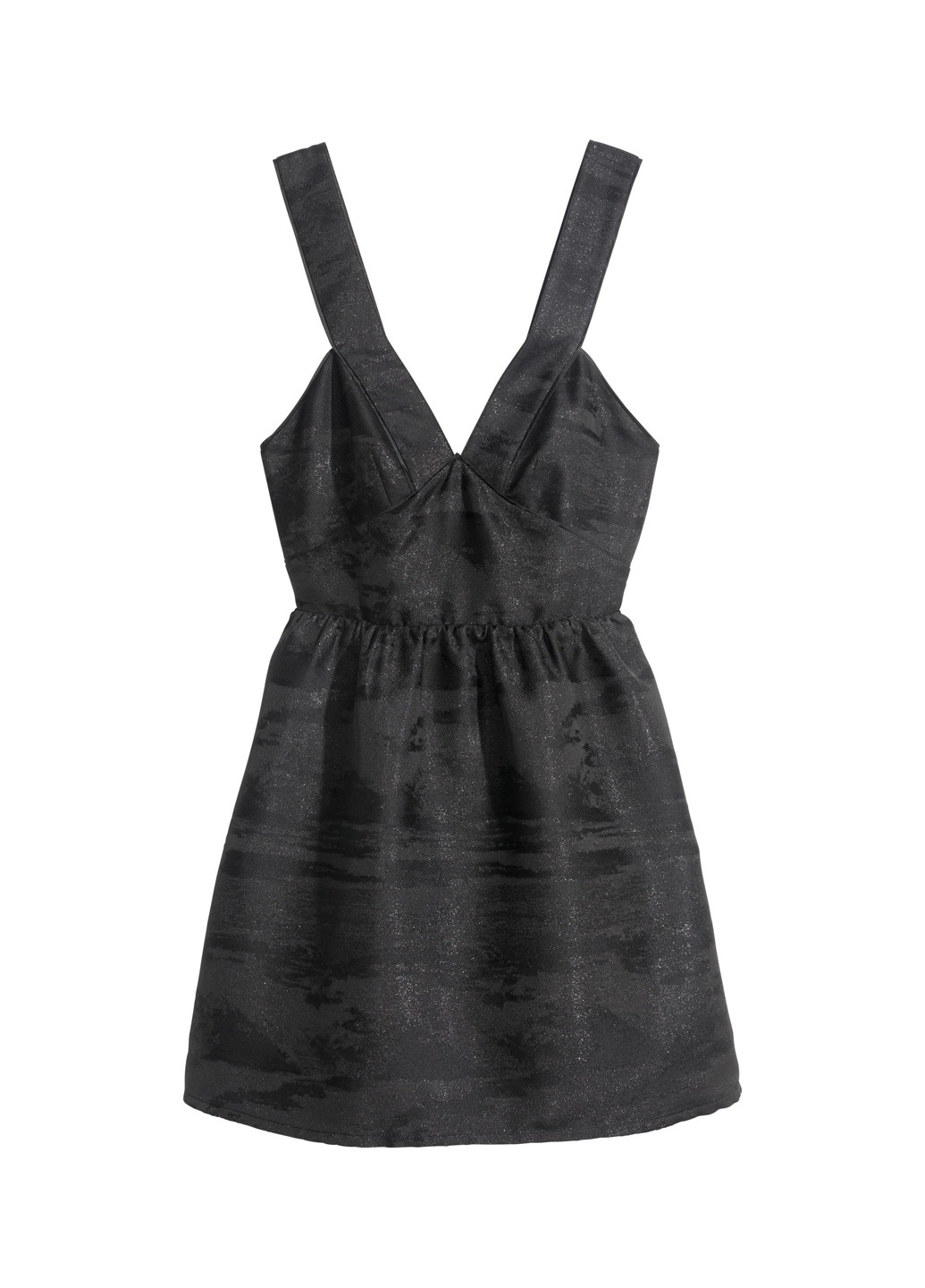 Черное кэжуал платье H&M