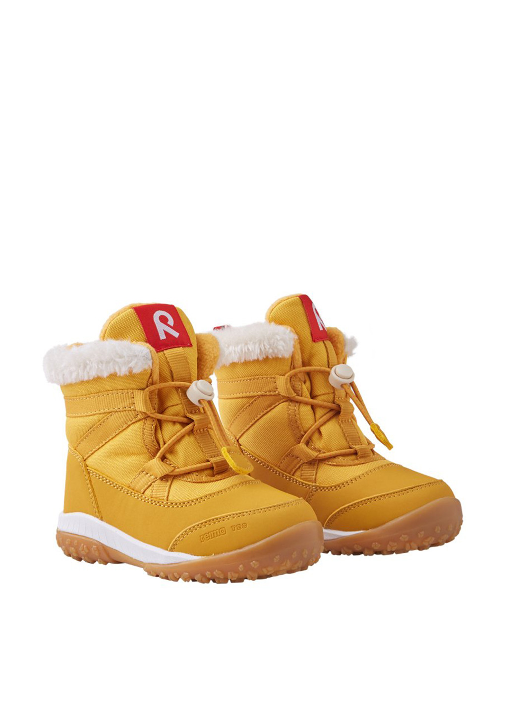 Желтые кэжуал зимние ботинки Reima