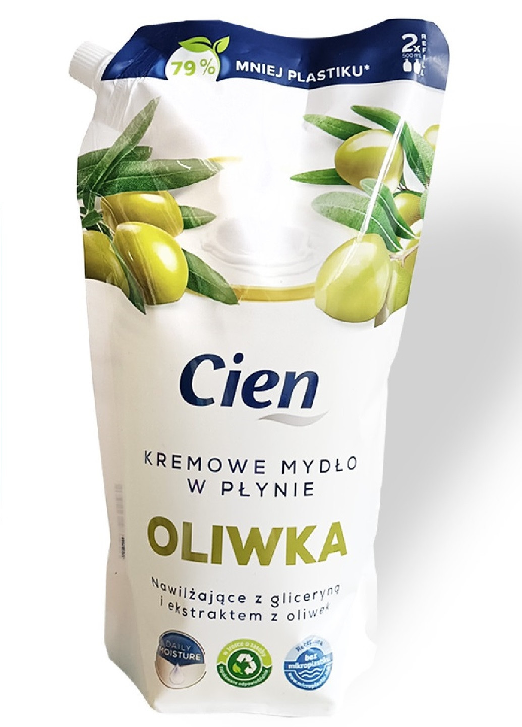 Жидкое мыло Оливка 1л (запаска) Cien (255739710)