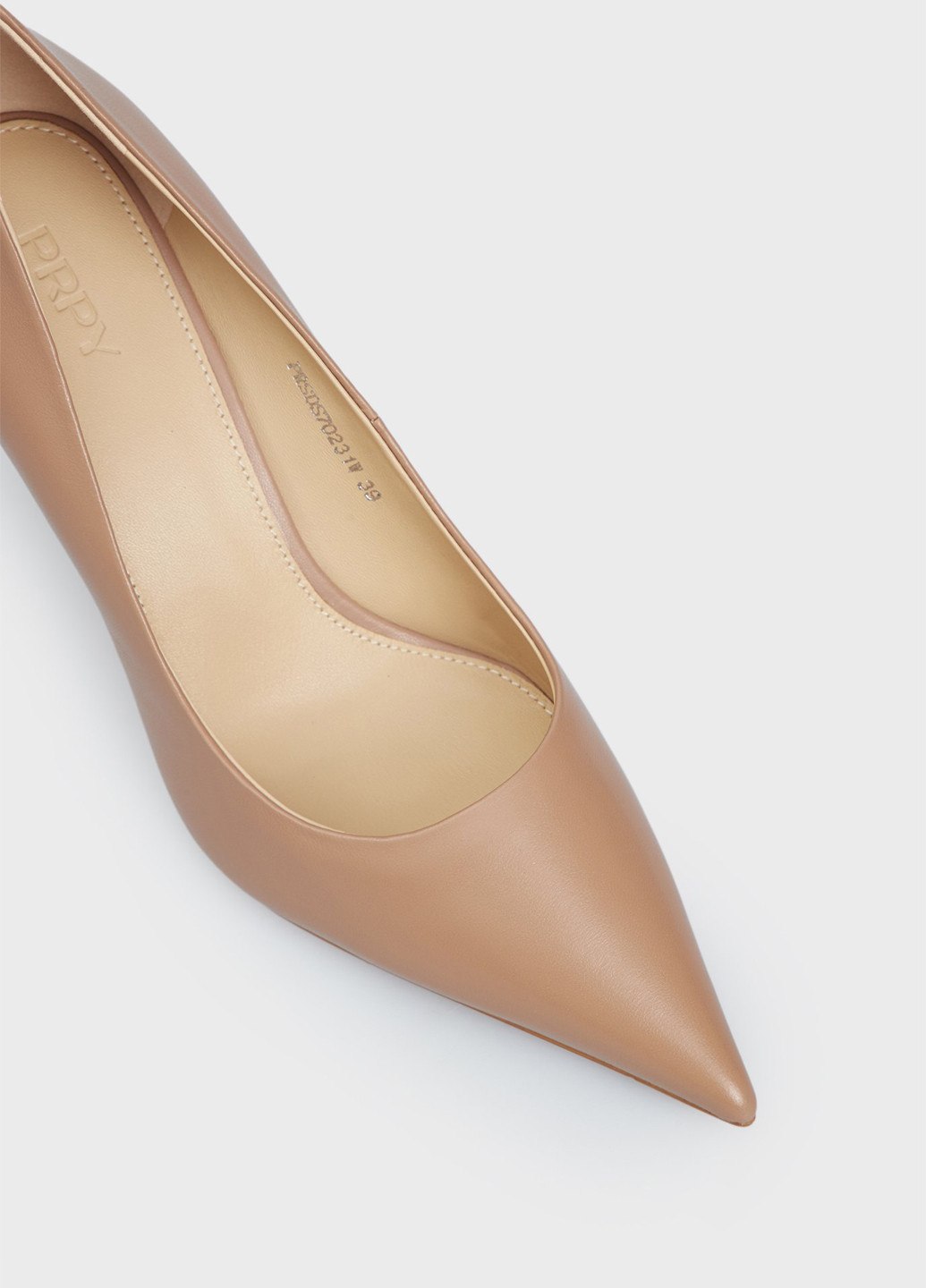 PRPY Туфли лодочки коричневый з натуральная кожа, китай — демисезон (322557285)