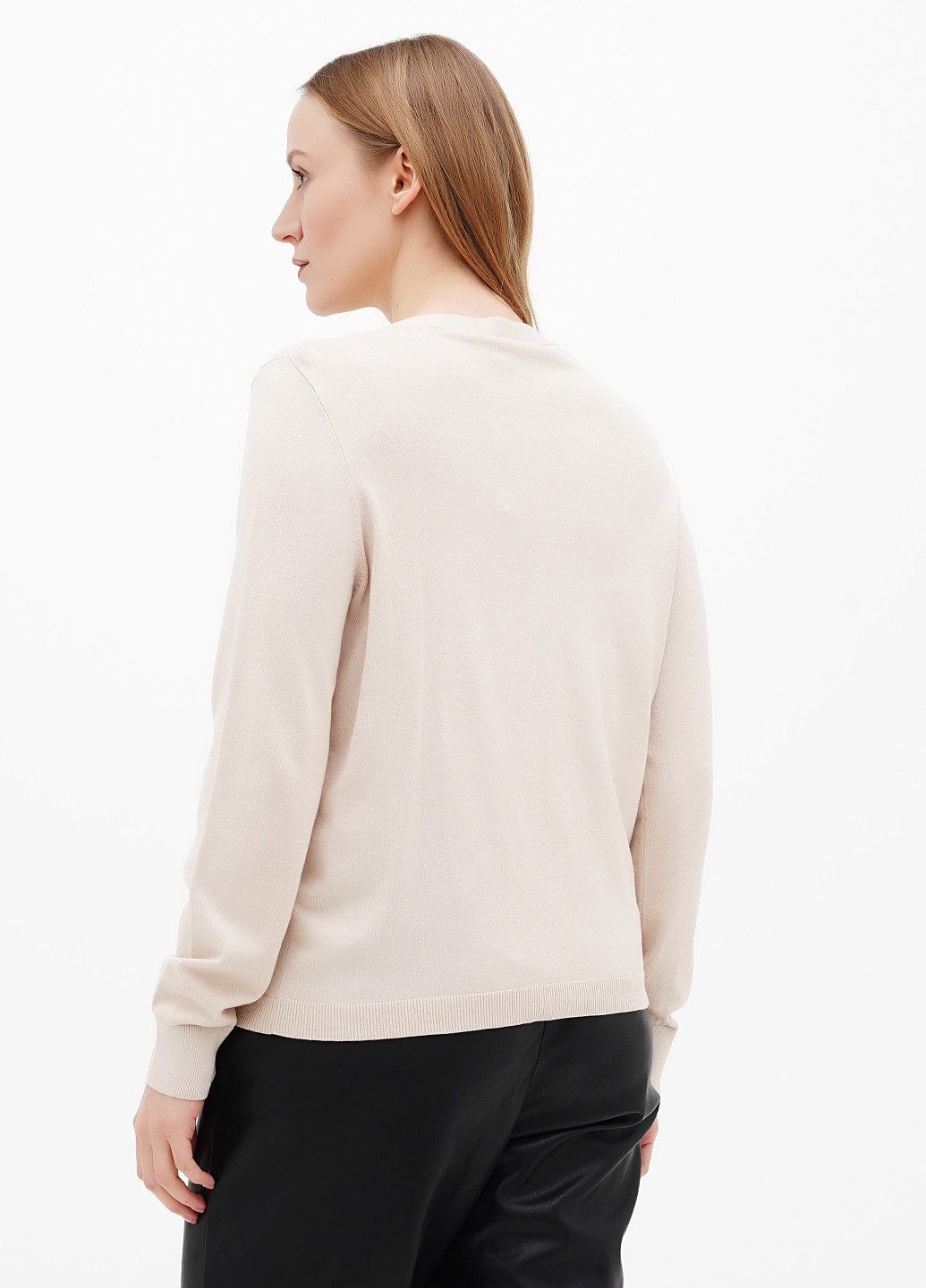 Світло-бежевий демісезонний пуловер пуловер S.Oliver