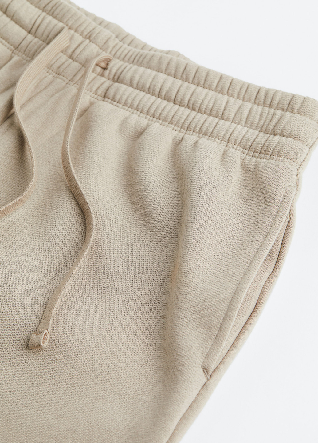 Бежевые кэжуал демисезонные джоггеры брюки H&M