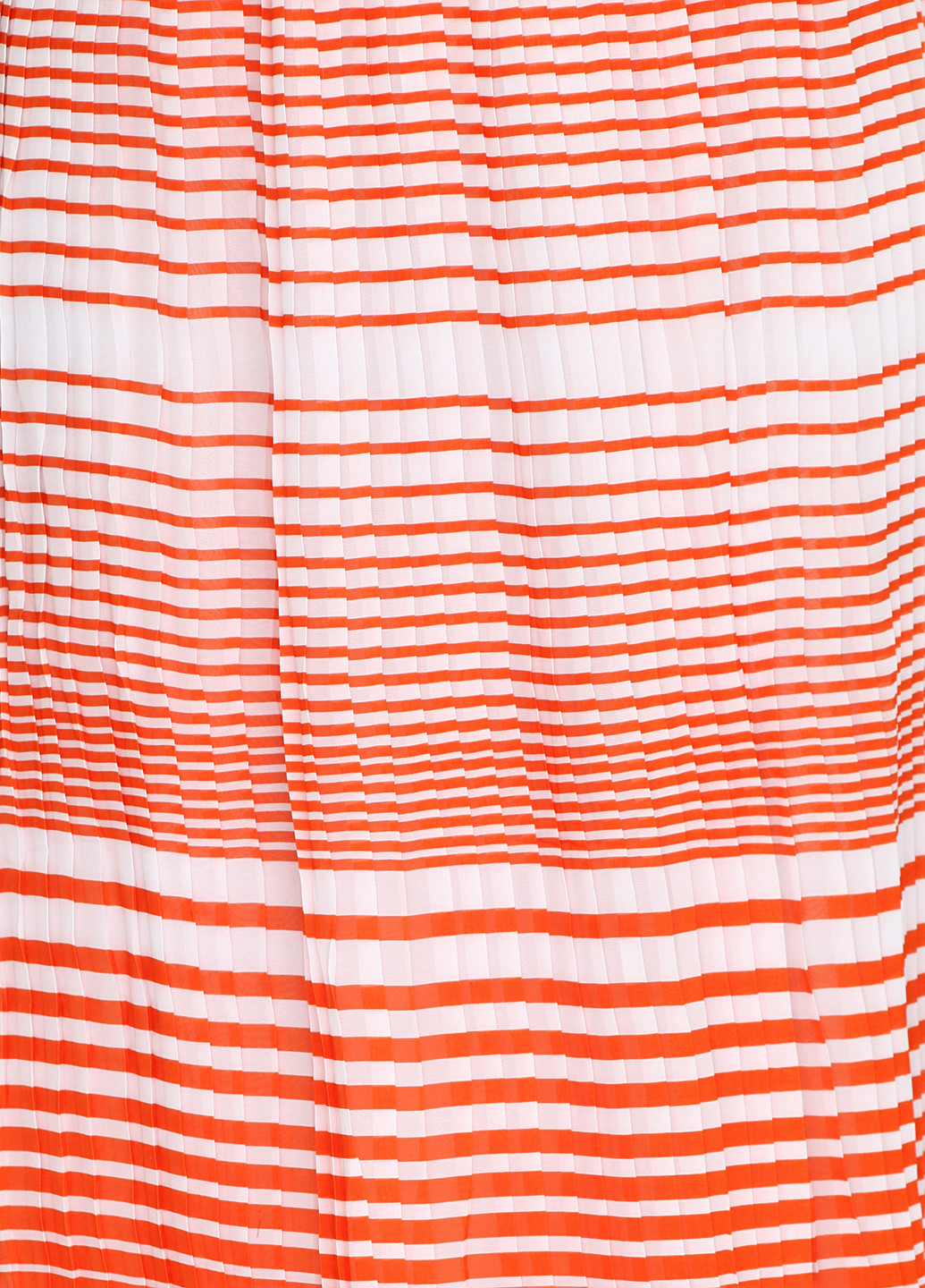 Оранжевая кэжуал в полоску юбка Perfect Woman плиссе
