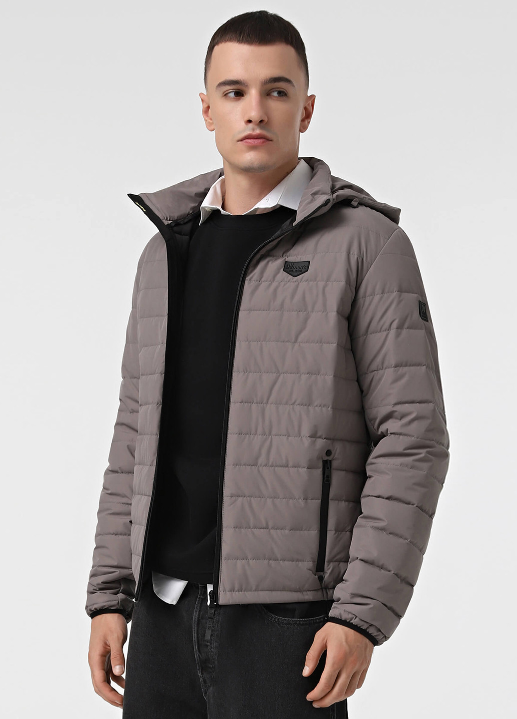 Серая демисезонная куртка Sun's House