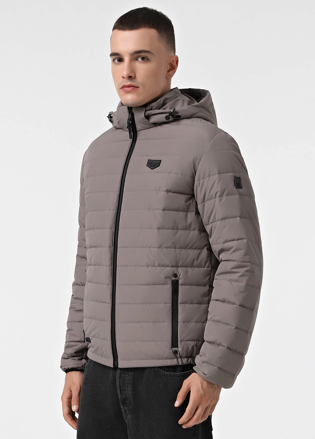 Серая демисезонная куртка Sun's House