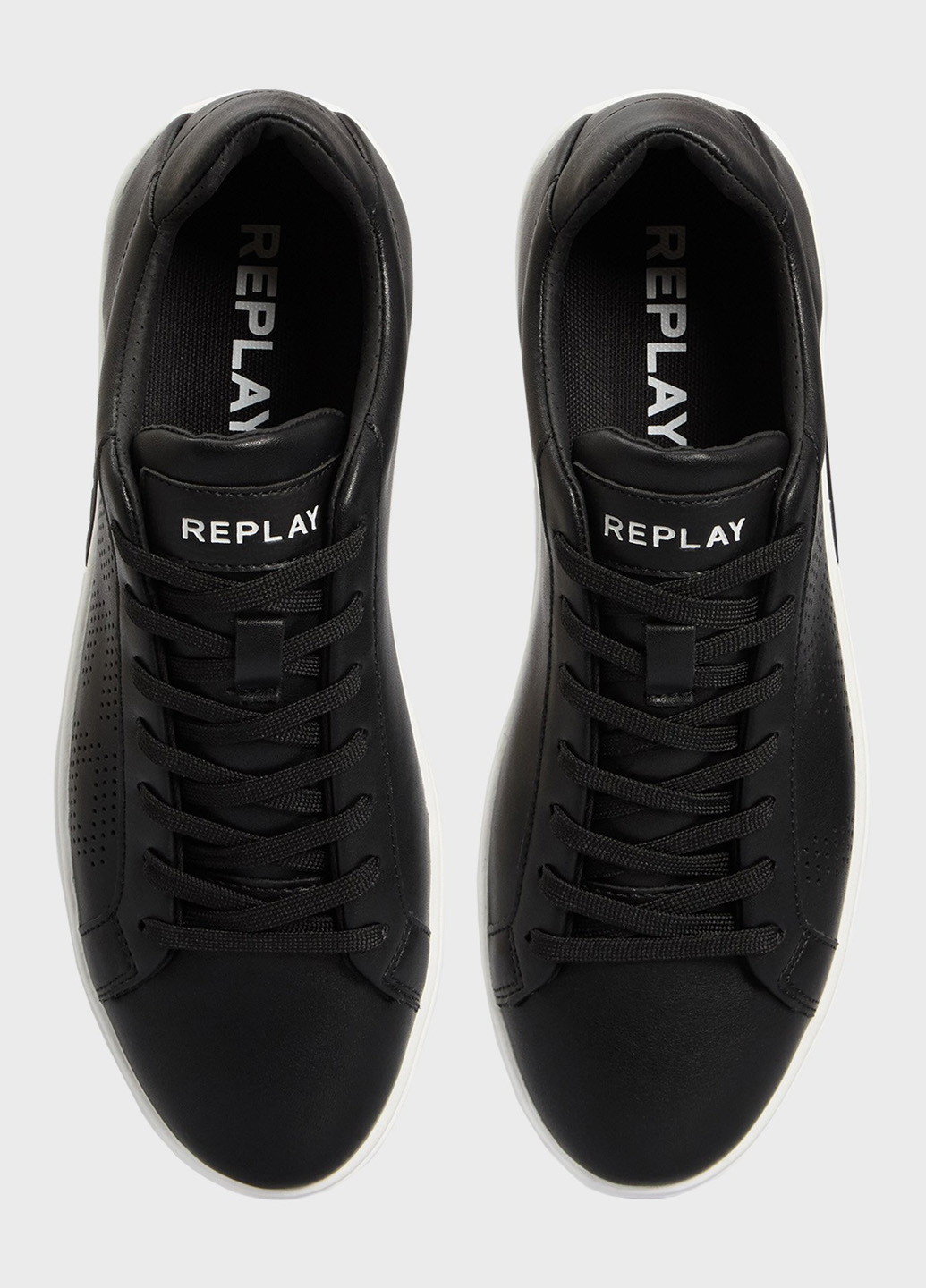 Черные демисезонные кроссовки Replay