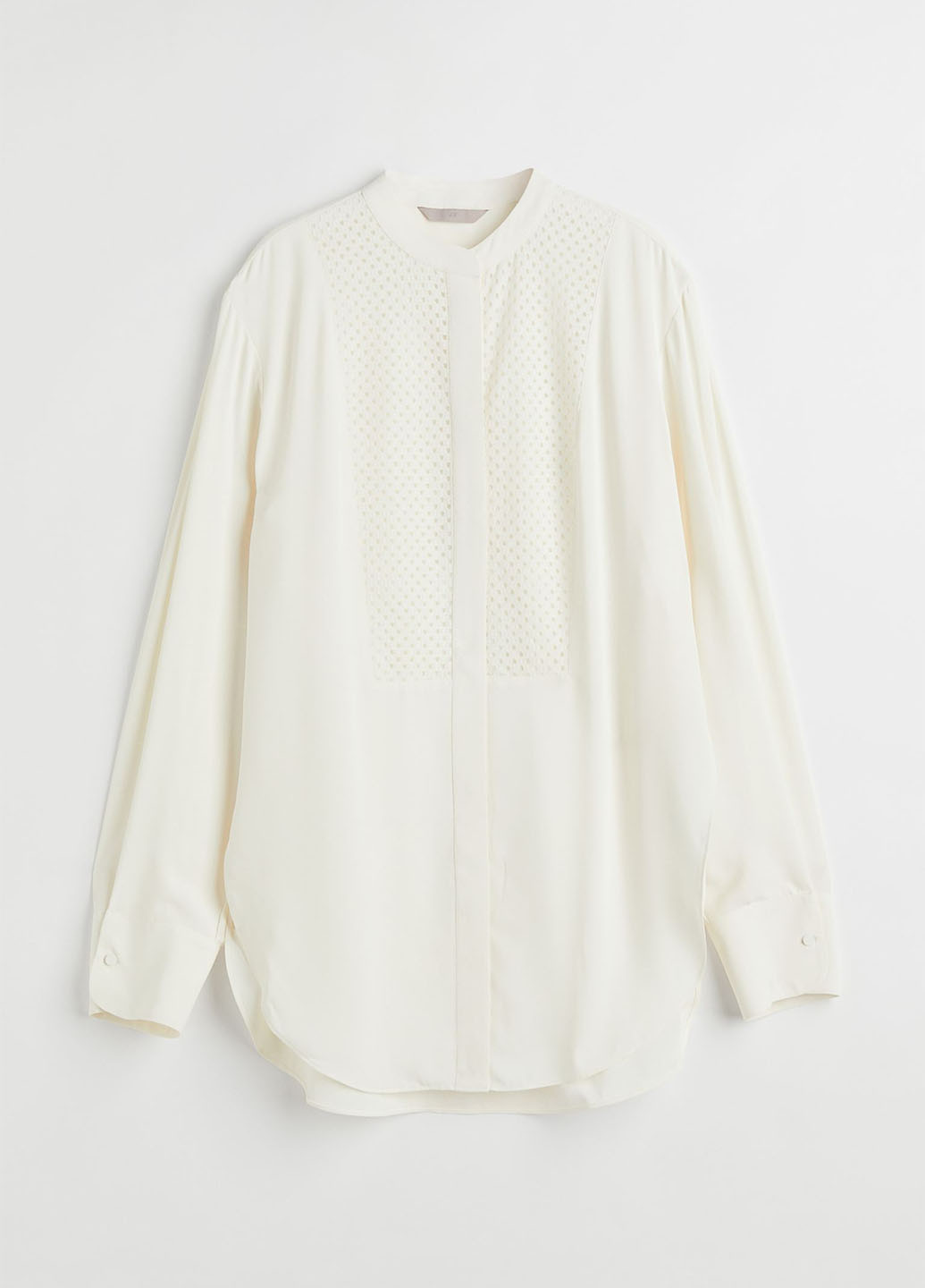 Молочная демисезонная блуза H&M