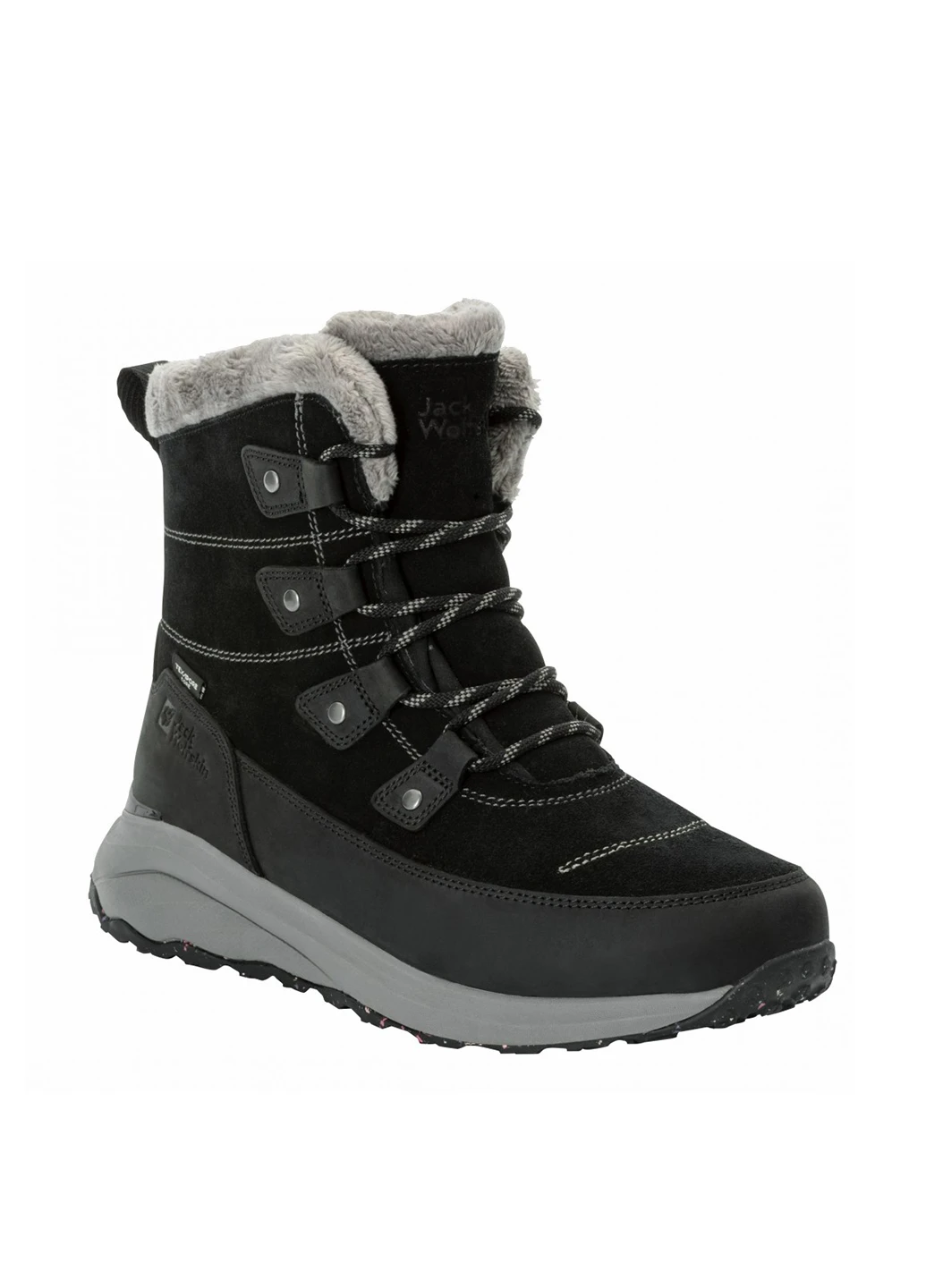 Зимние ботинки Jack Wolfskin с мехом тканевые