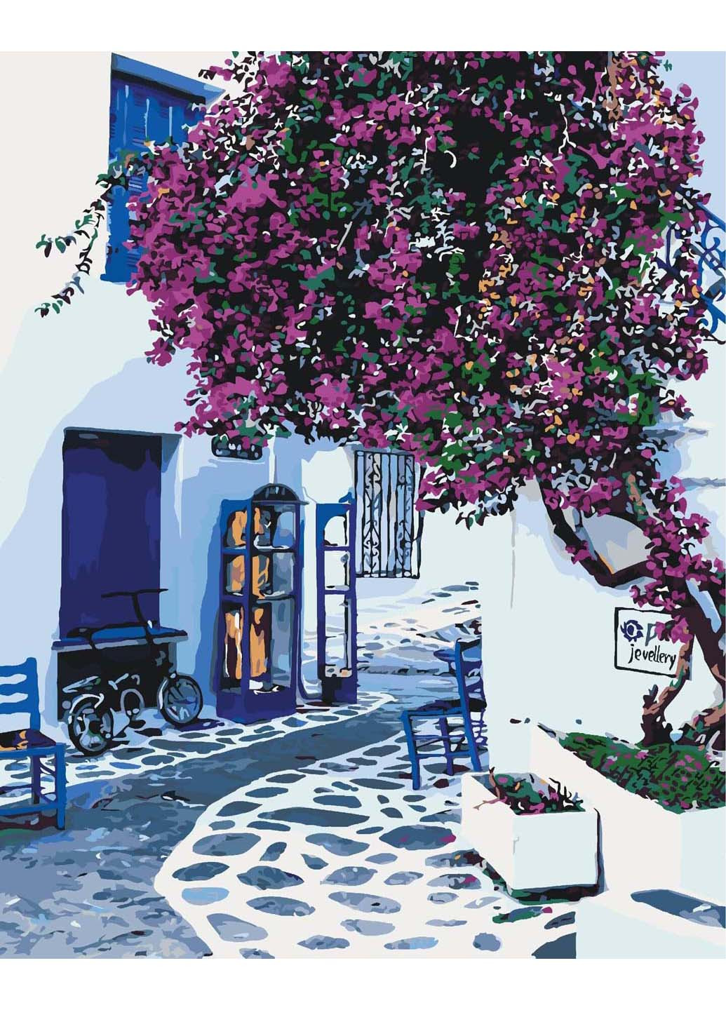 Набір для розпису за номерами Идейка Солнечная Греция (251807319)