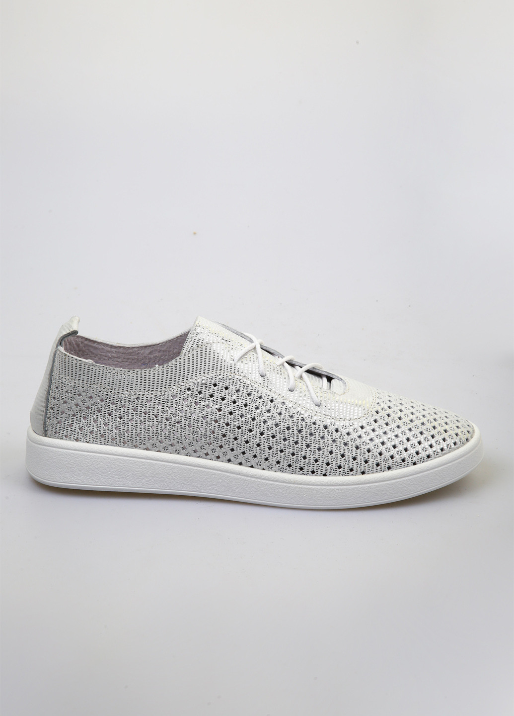 Срібні кеди No Brand