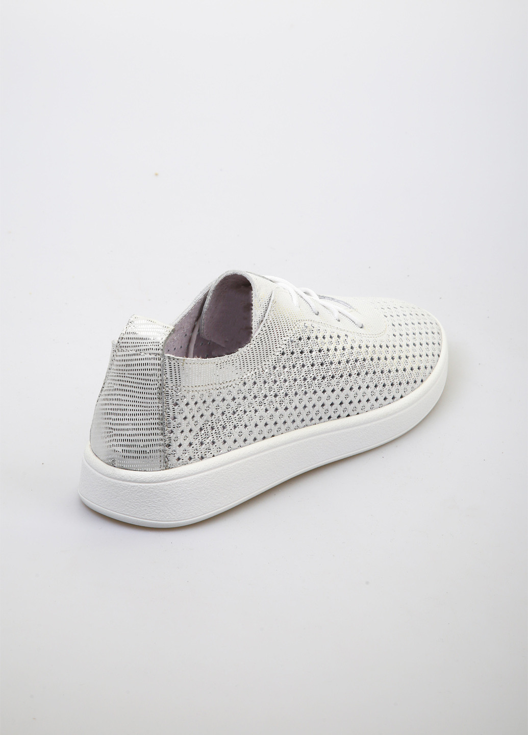 Срібні кеди No Brand