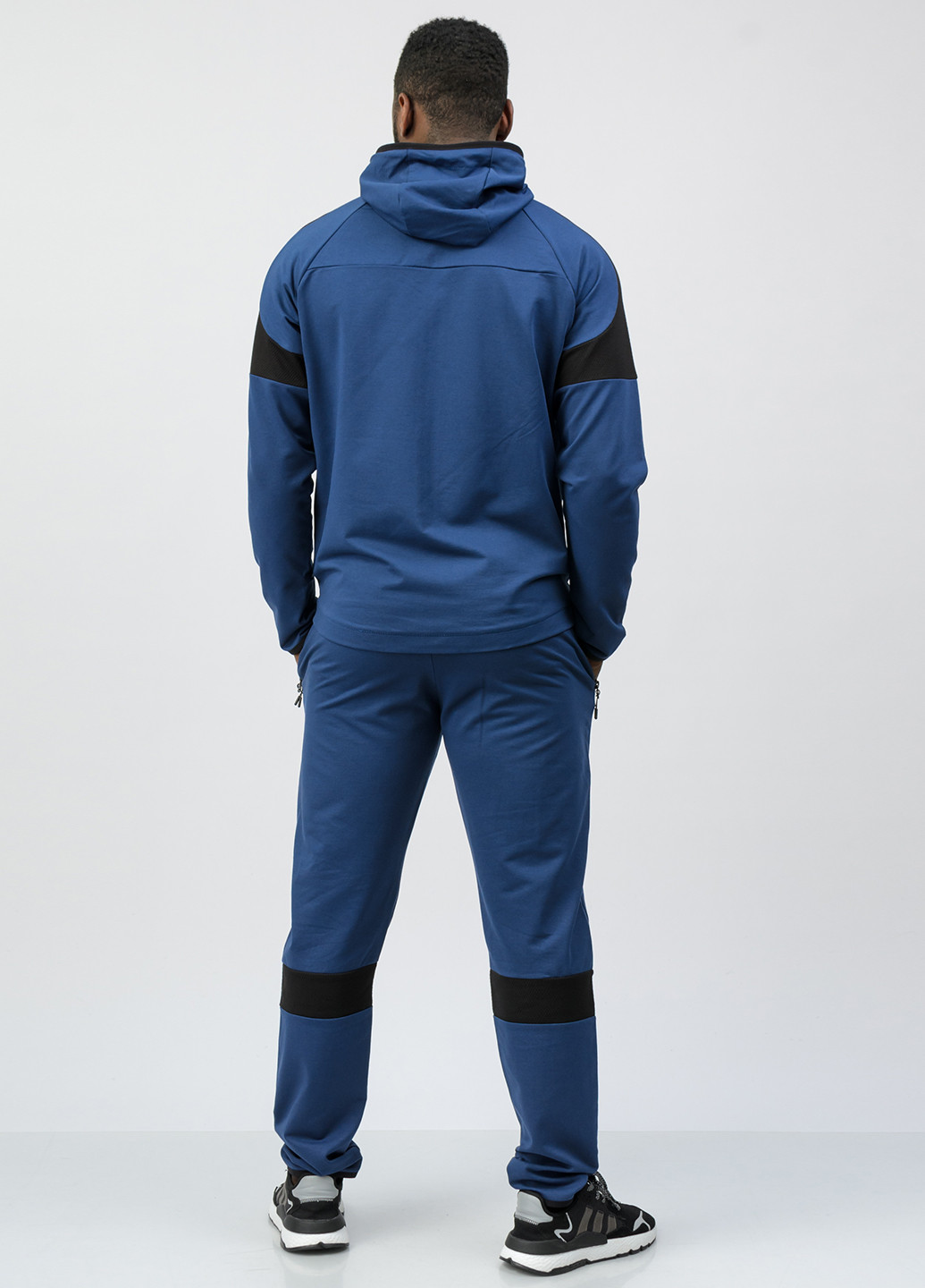 Синій демісезонний костюм (толстовка, брюки) брючний SA-sport
