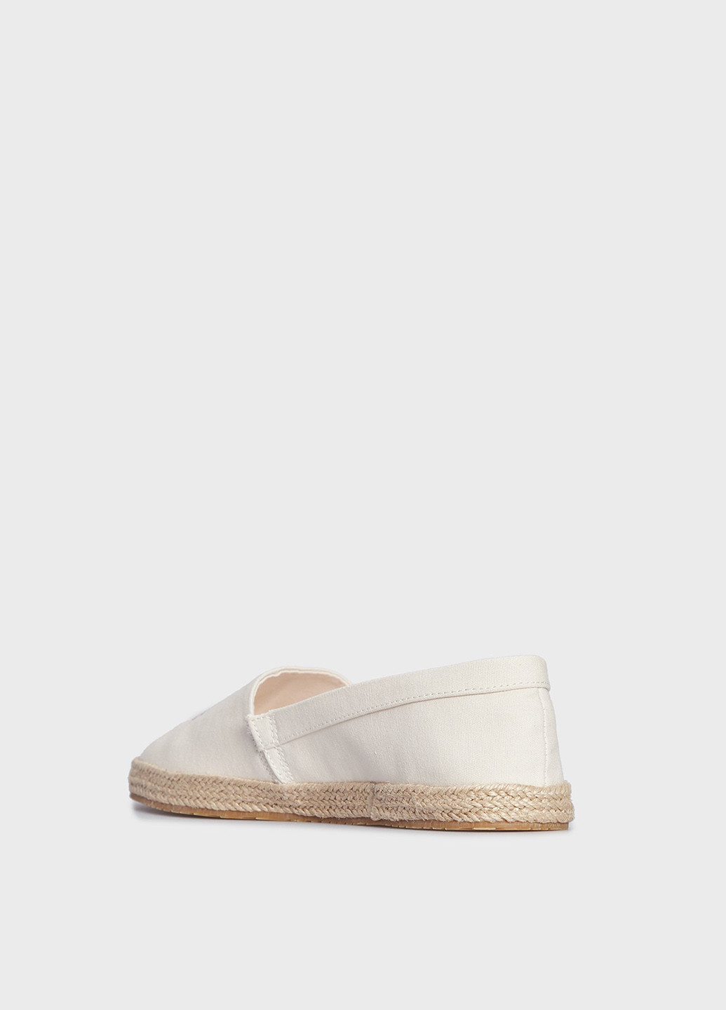 Белые эспадрильи Calvin Klein Jeans логотип логотип, плетение (328199708)