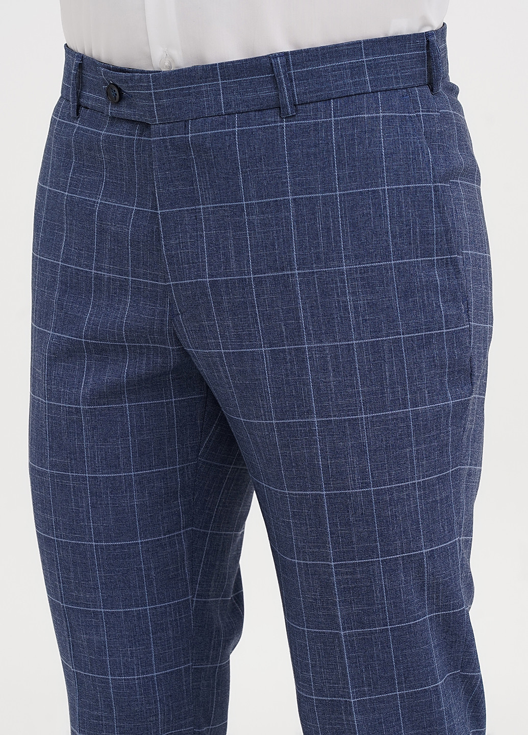 Светло-синий демисезонный костюм (пиджак, брюки) брючный Federico Cavallini