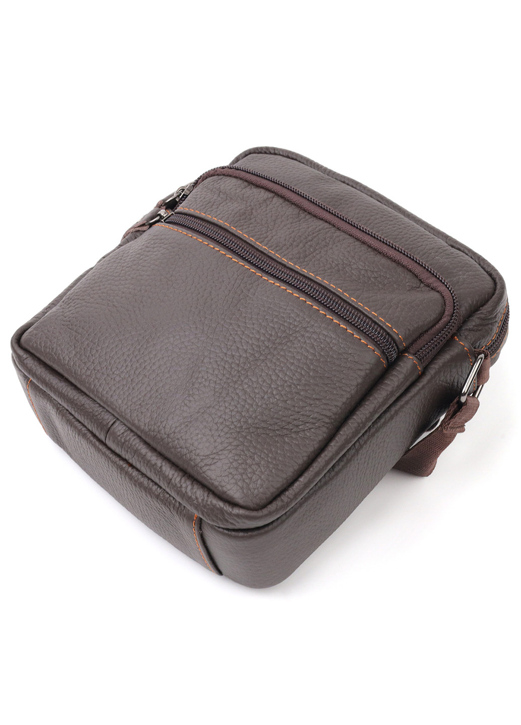 Мужская кожаная сумка 18х19х6 см Vintage (255709223)