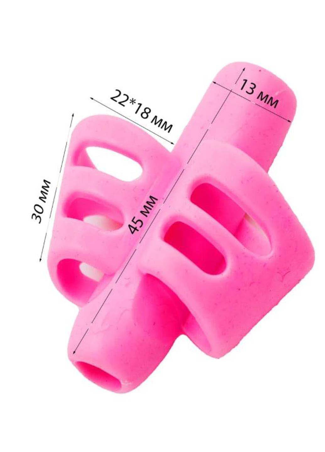 Силиконовая насадка для коррекции письма розовый и мягкая игрушка кот с пончиком Пушин кэт 18х15 см 2Life (256544214)