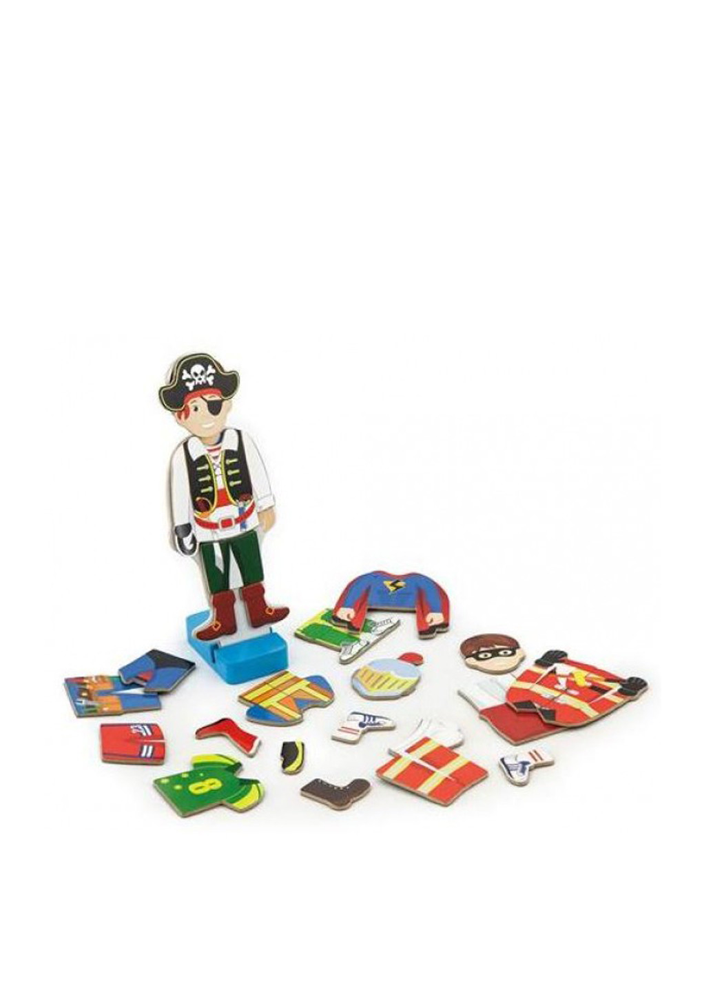 Игровой набор Гардероб мальчика на магнитах Viga Toys (292304084)
