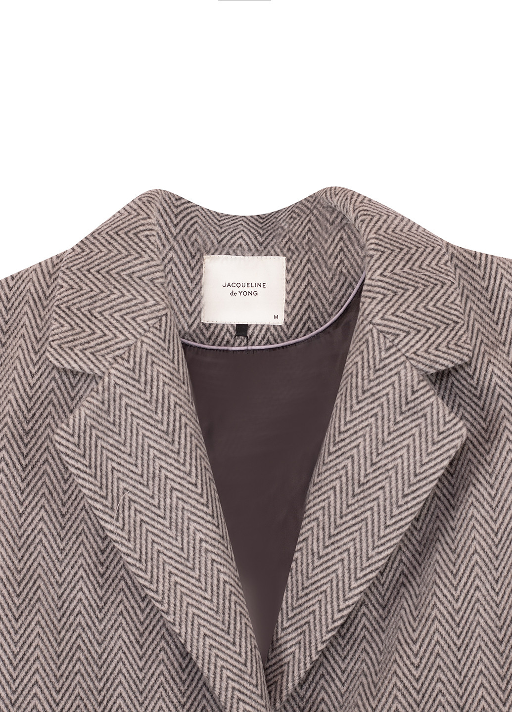 Серо-бежевое демисезонное Пальто Jacqueline de Yong