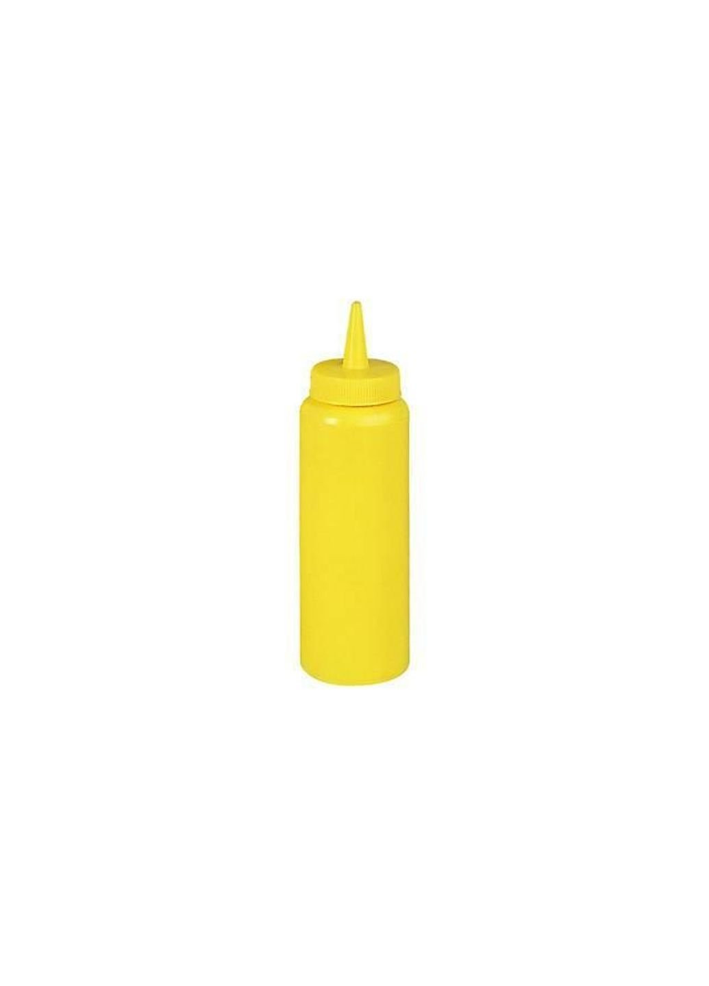 Пляшка для соусу пластикова 502402 220 мл жовта Forest (253783172)
