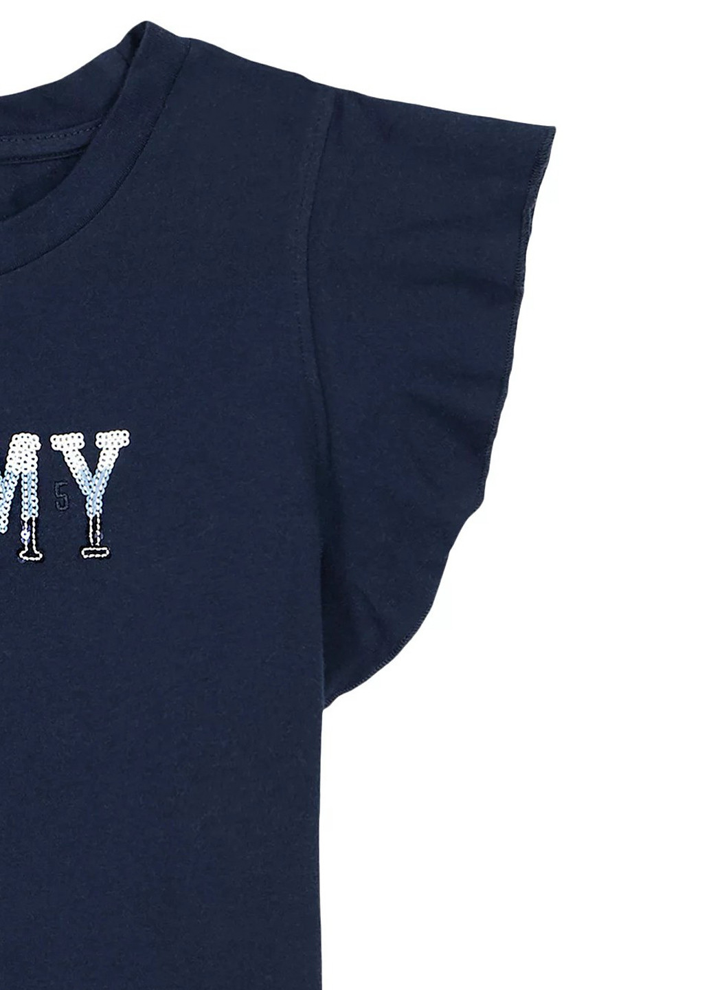 Темно-синя літня футболка Tommy Hilfiger