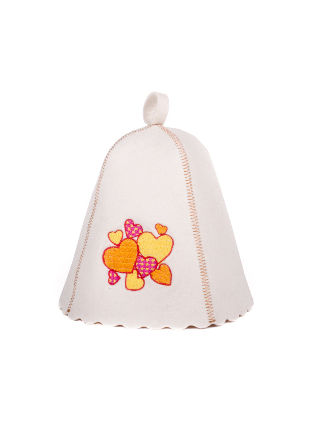 Банна шапка "Парад Сердець" Luxyart (189142801)