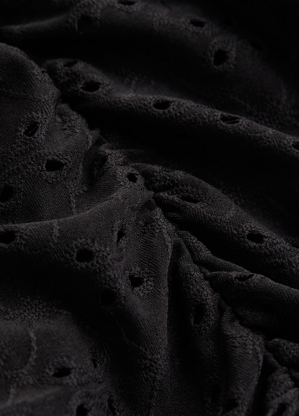 Чорна кежуал сукня H&M однотонна
