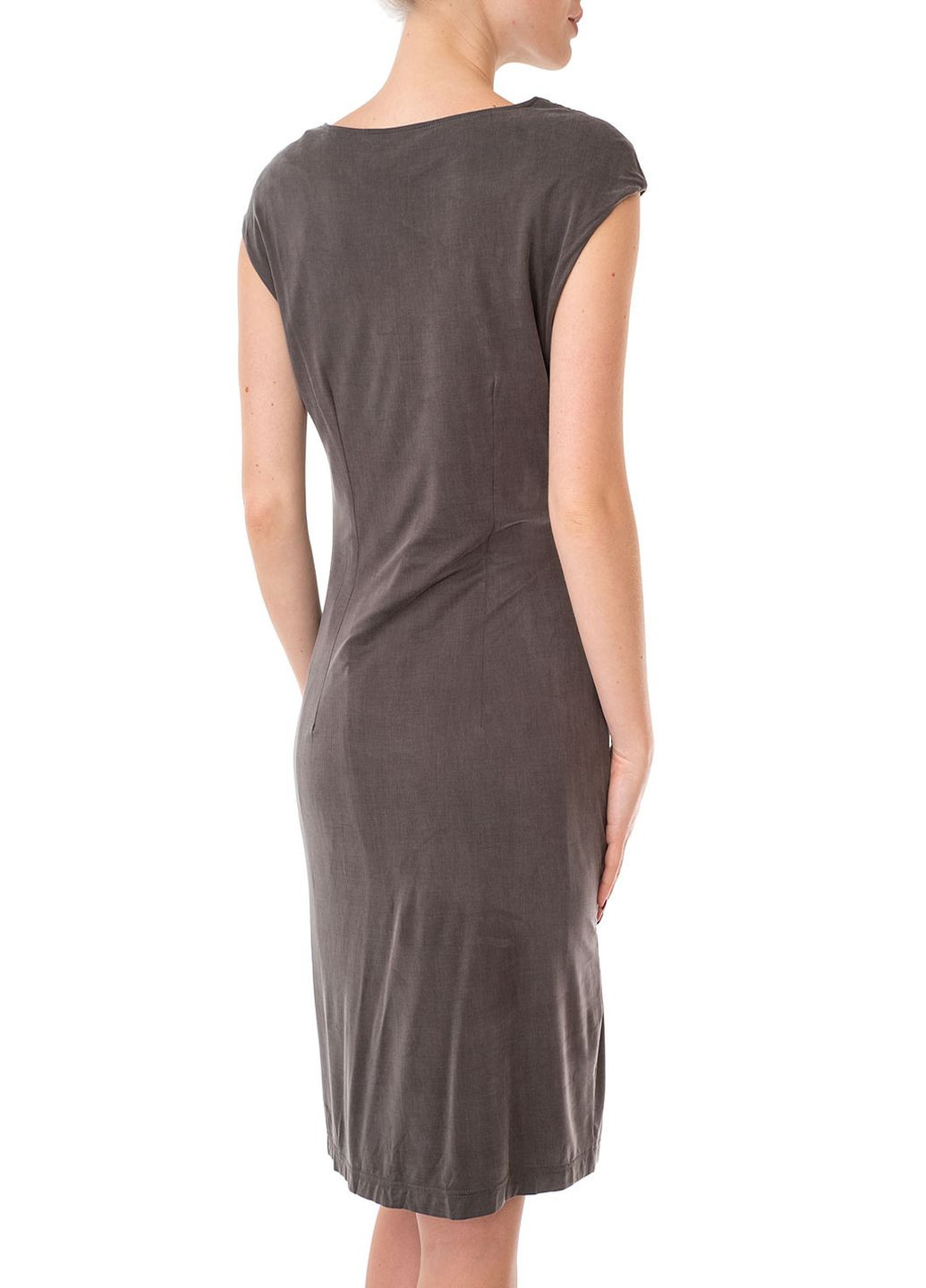 Сіра кежуал плаття, сукня Apanage однотонна