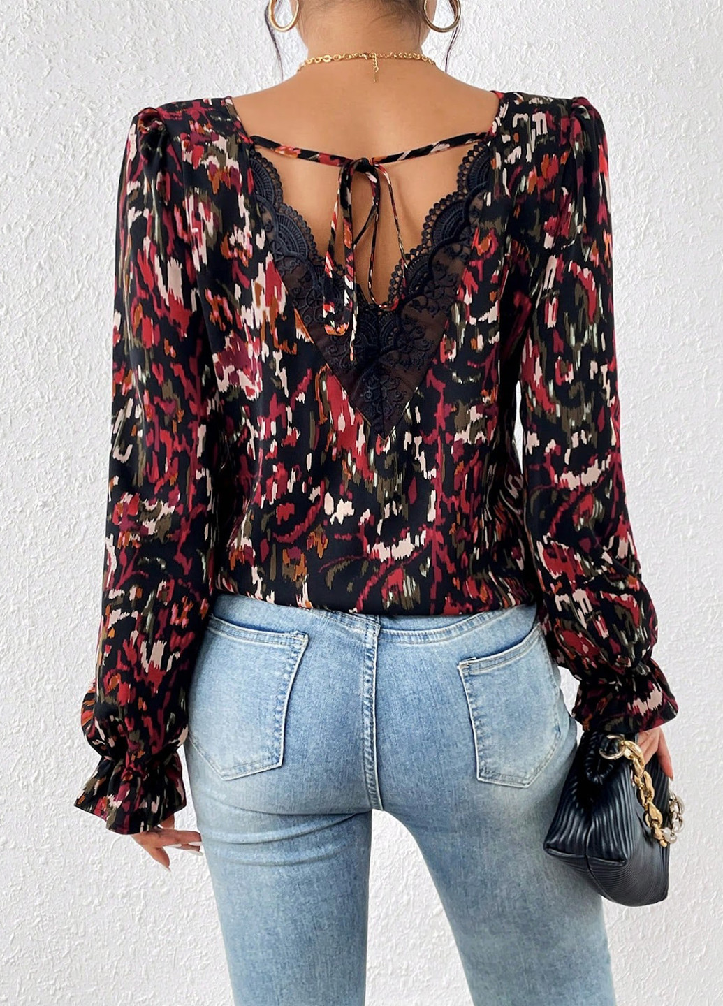 Комбінована блуза SHEIN