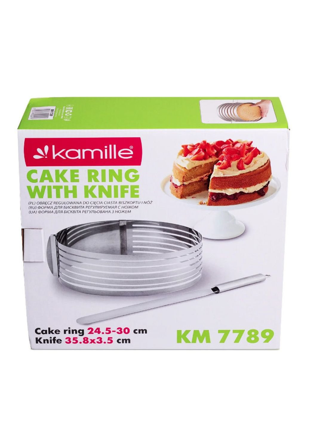 Форма для бисквита с ножом KM-7799 Kamille (253623458)