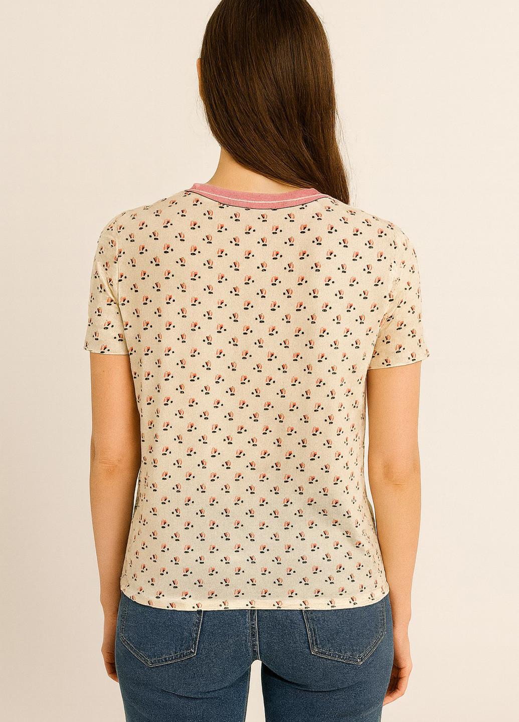 Молочная блуза Sassofono