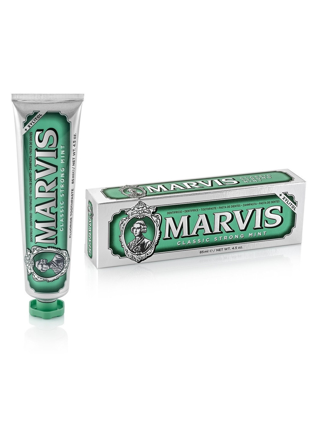 Паста зубная Классическая насыщенная мята classic strong mint, 85 мл Marvis (251999260)