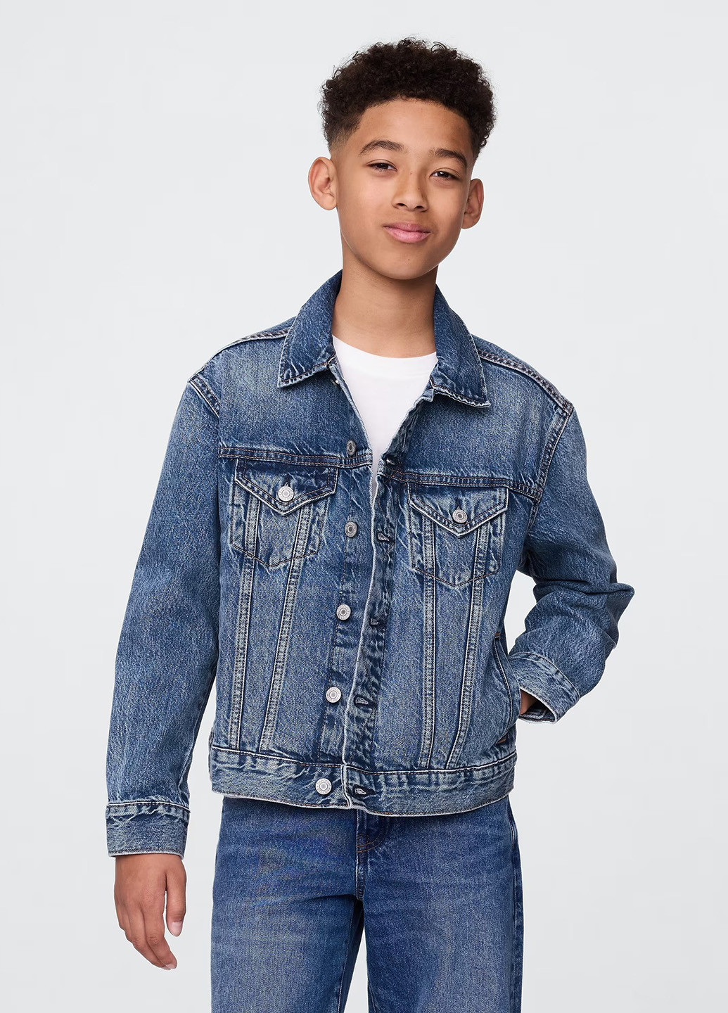 Синя демісезонна куртка Gap