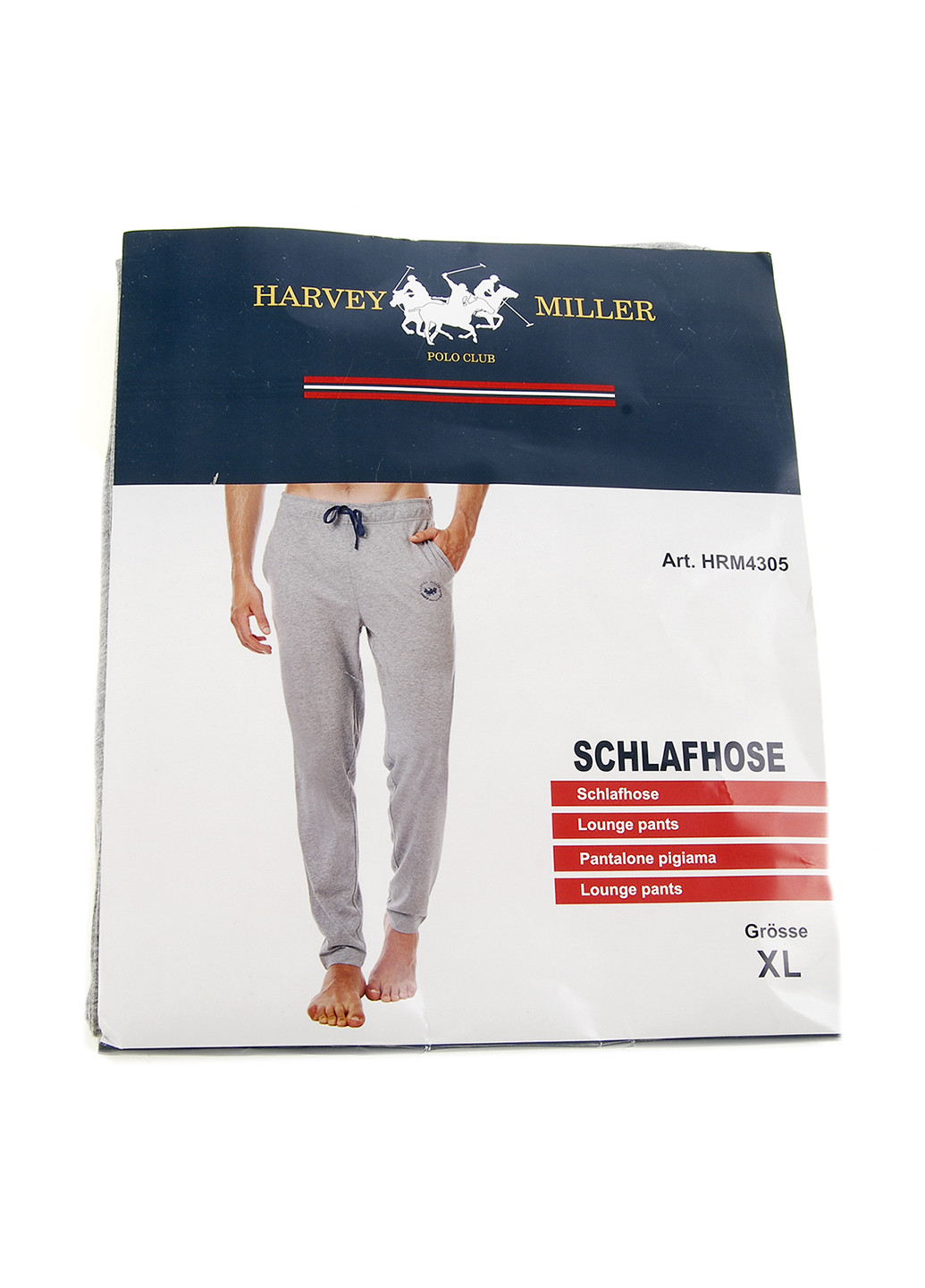 Серые домашние демисезонные брюки Harvey Miller