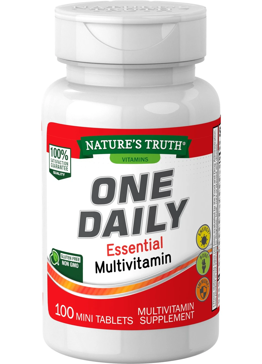 Комплекс вітамінів і мінералів One Daily Essential Multivitamin 100 міні таблеток Nature's Truth (255408640)