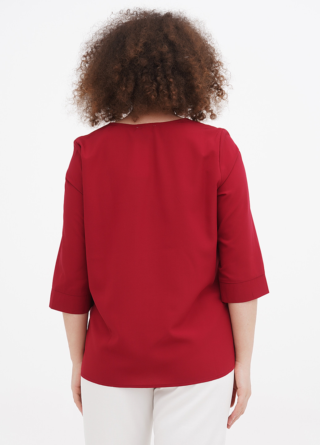 Бордова блузка Minus