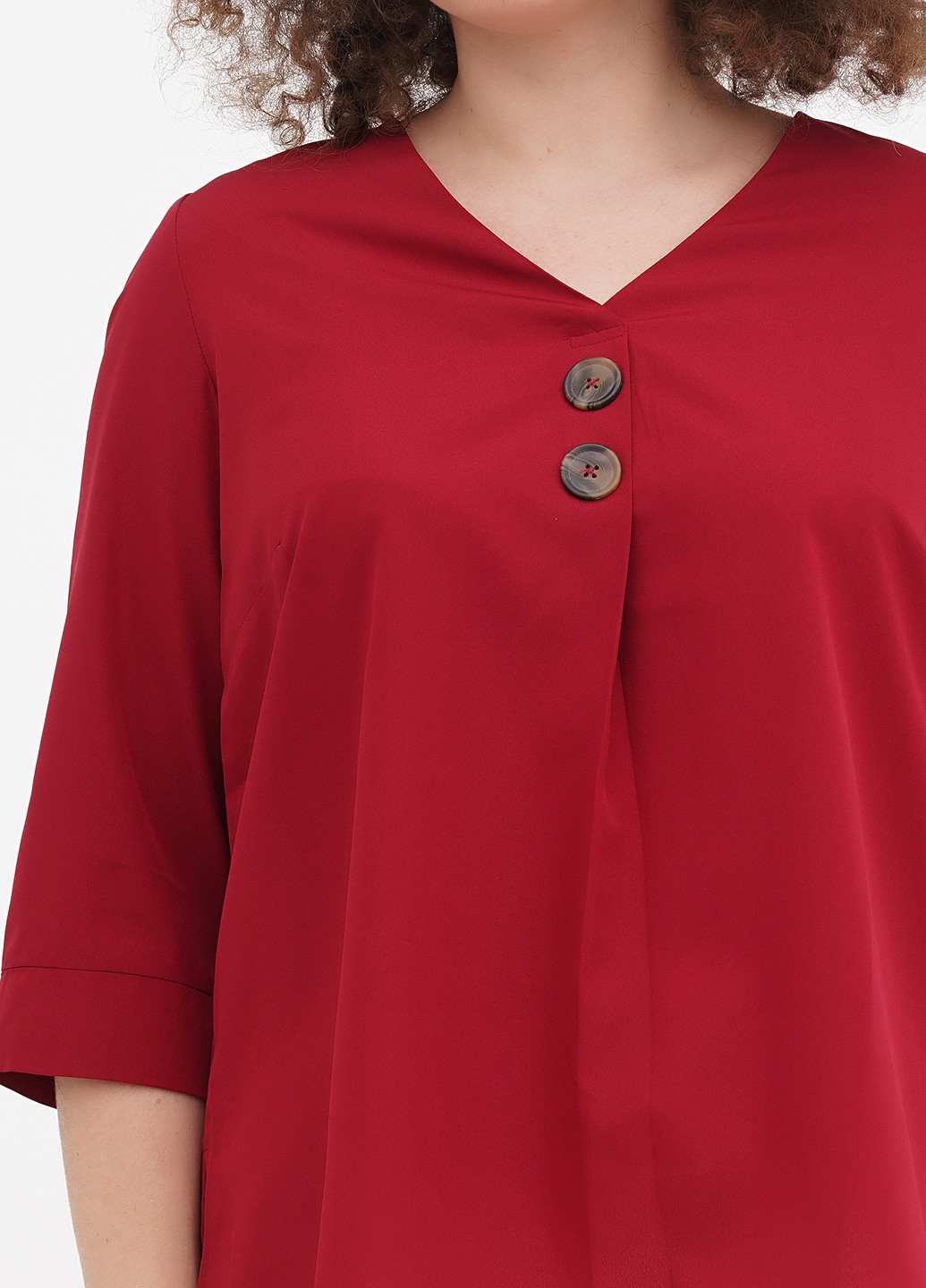 Бордова блузка Minus