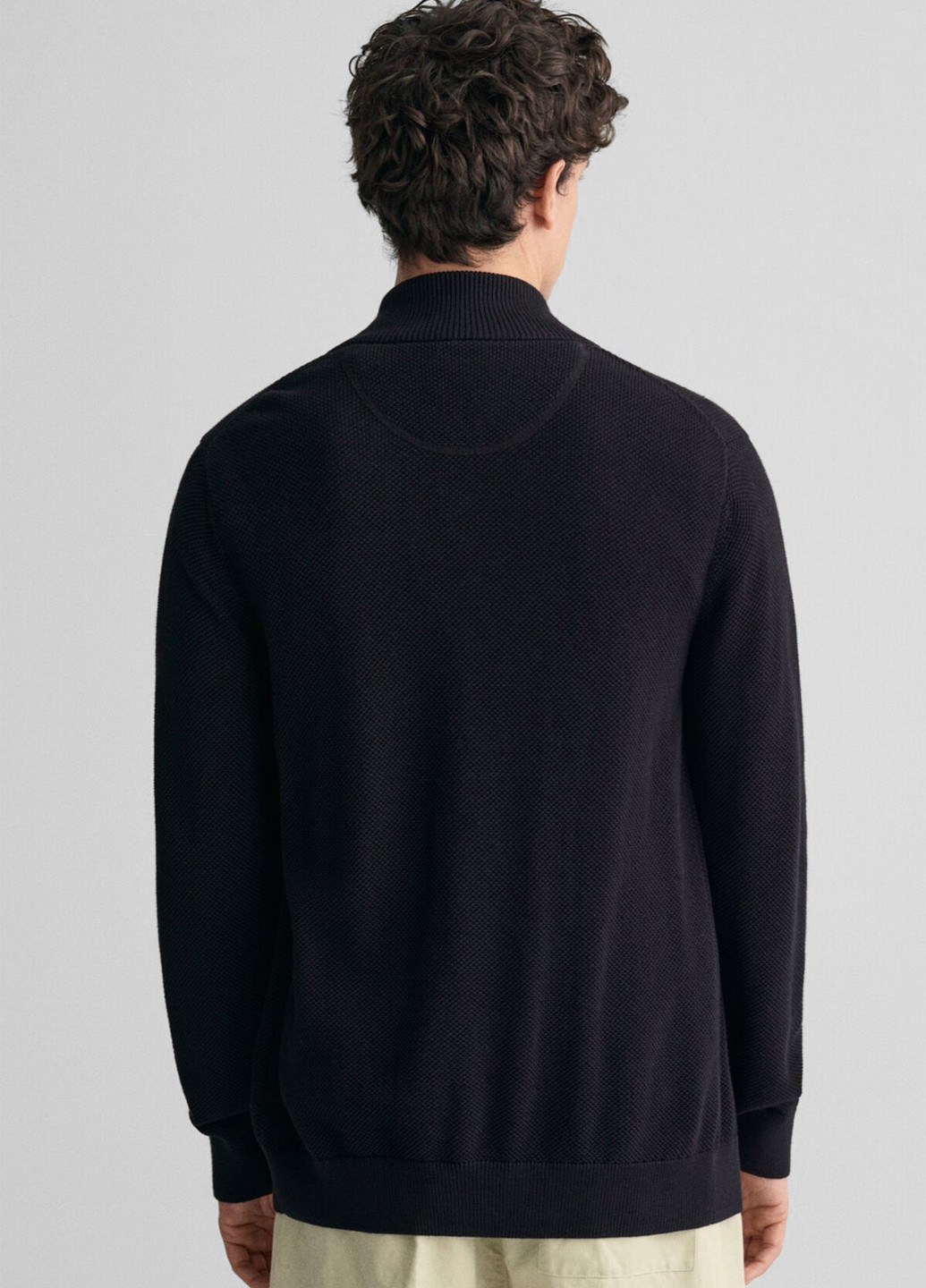 Черный демисезонный кардиган Gant