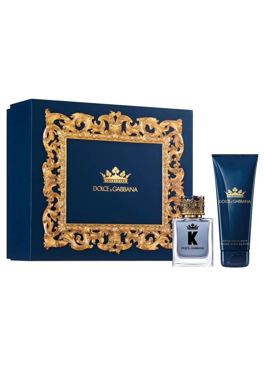 Набір (edt 50 ml + ash/balm 75 ml) D&G K Eau de Toilette 2 шт. (50 мл+75 мл) Dolce & Gabbana (223081921)