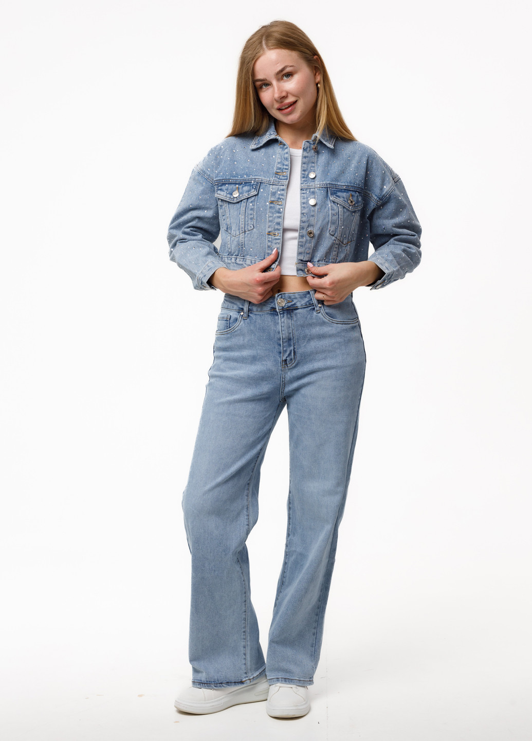 Голубая летняя куртка Icon