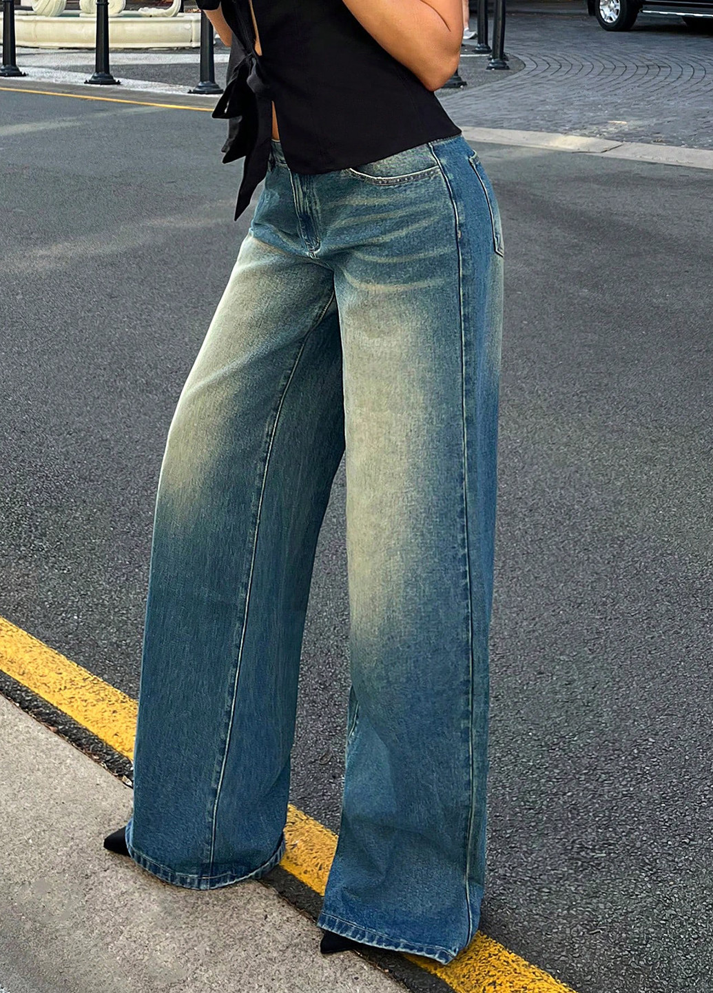 Джинси SHEIN - (337992215)